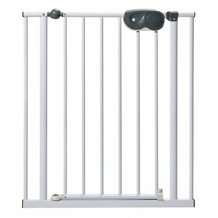 Защитный металлический барьер-калитка для дверного/лестничного проема, 73-81 см., размер S 